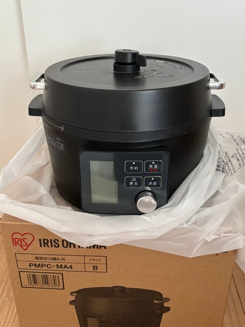 ⭐️新品未使用⭐️電気圧力鍋IRIS OHYAMA PMPC-MA4-B