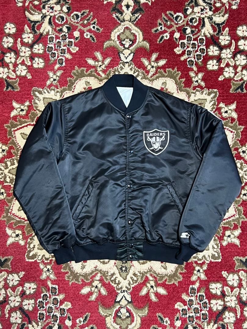 80s STARTER RAIDERS スタジャン USA製