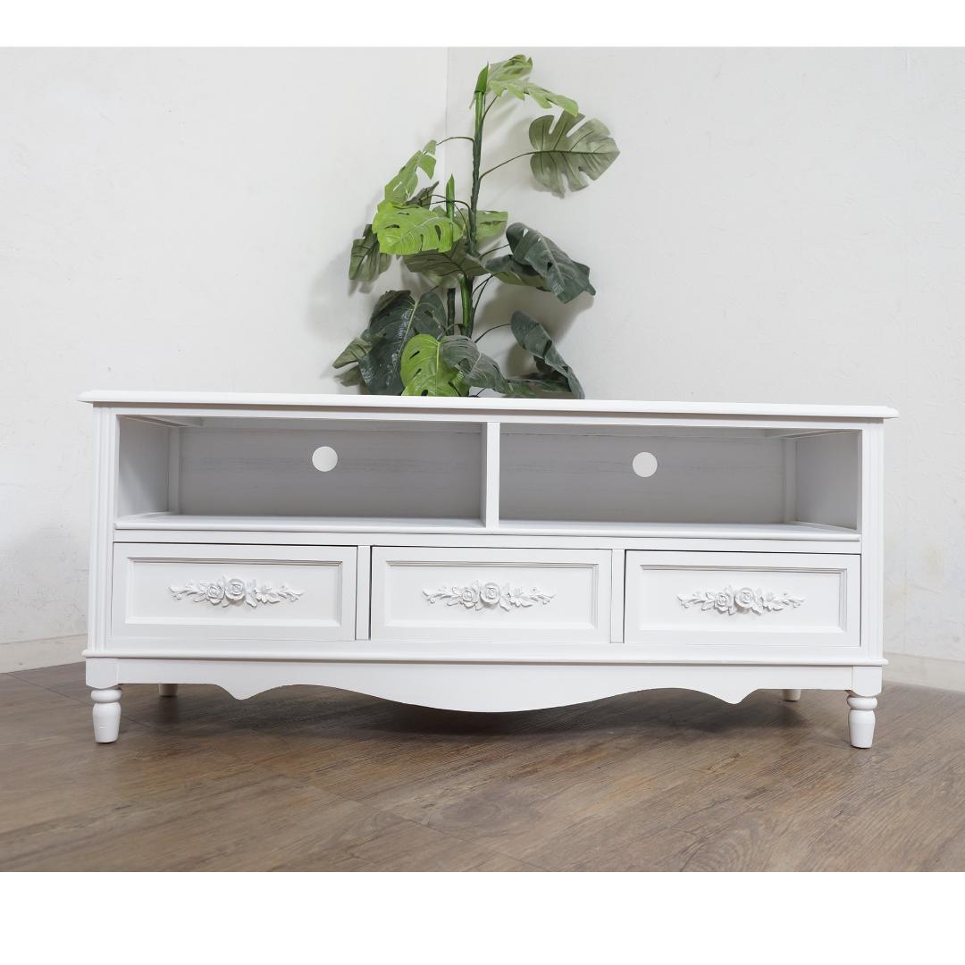 リピーター割【新品】フレンチシック　テレビ台 プリンセス　リビングボード