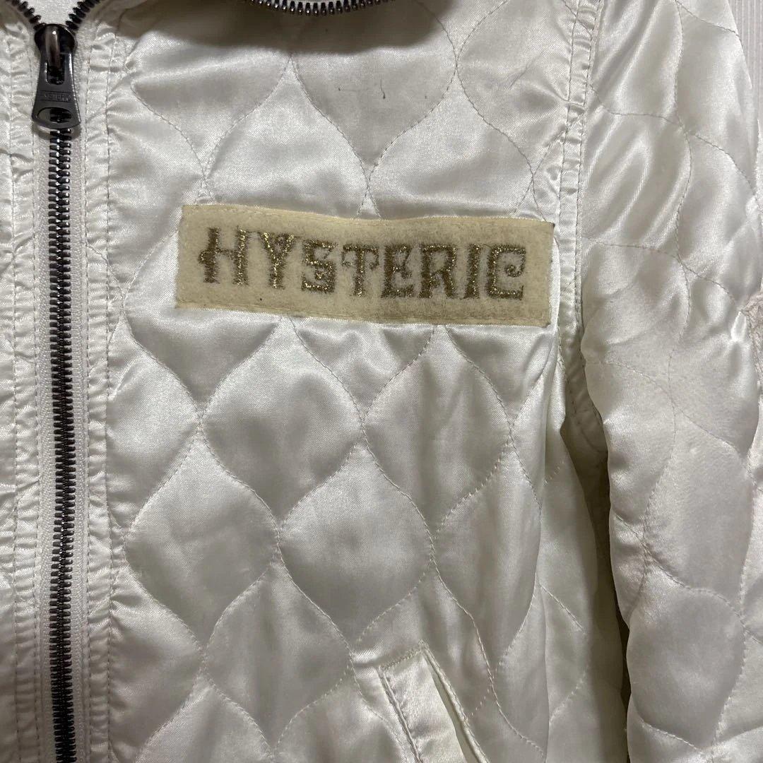 Hysteric キルティングブルゾン ホワイト