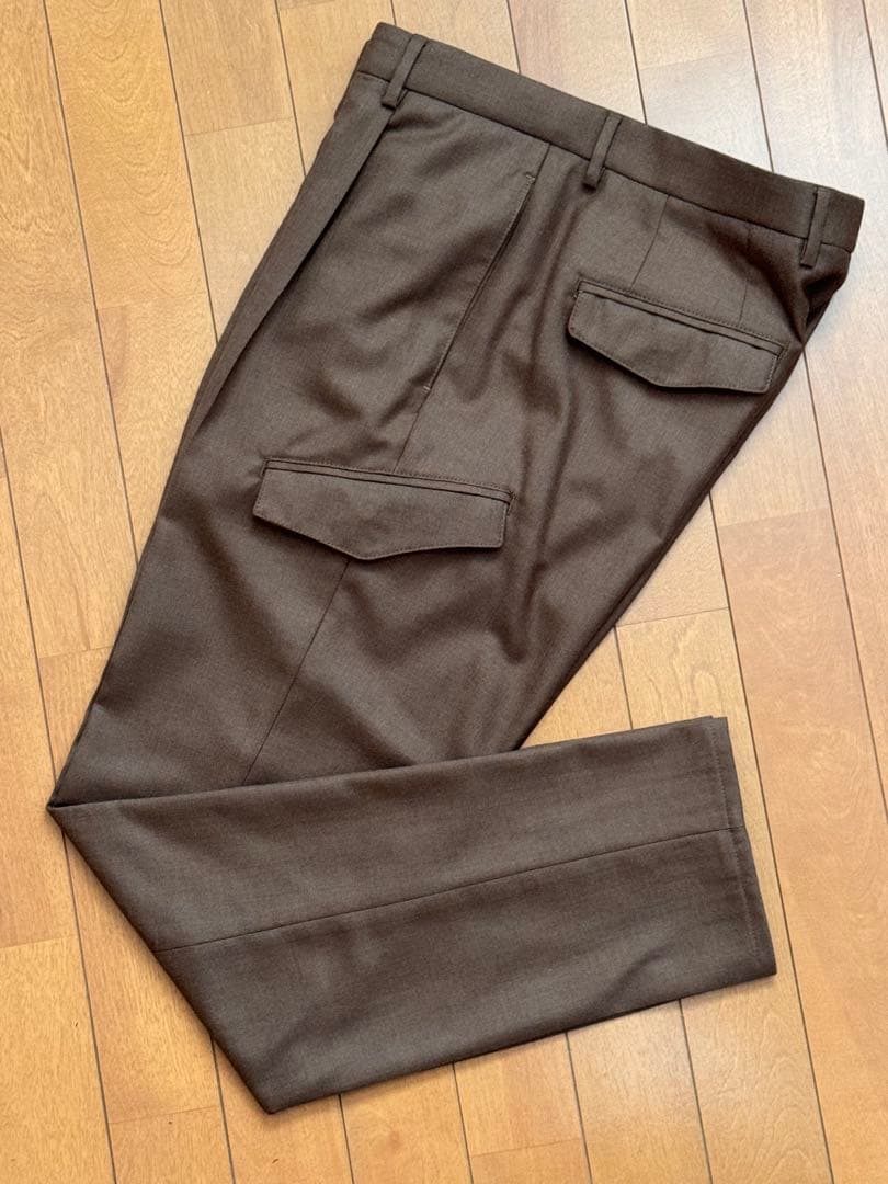 TAGLIATORE / タリアトーレ ウール カーゴパンツ ブラウン 48
