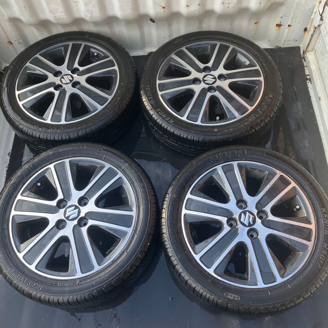 SUZUKI ワゴンRスティングレーMH55S純正ホイールKENDA KR23A
