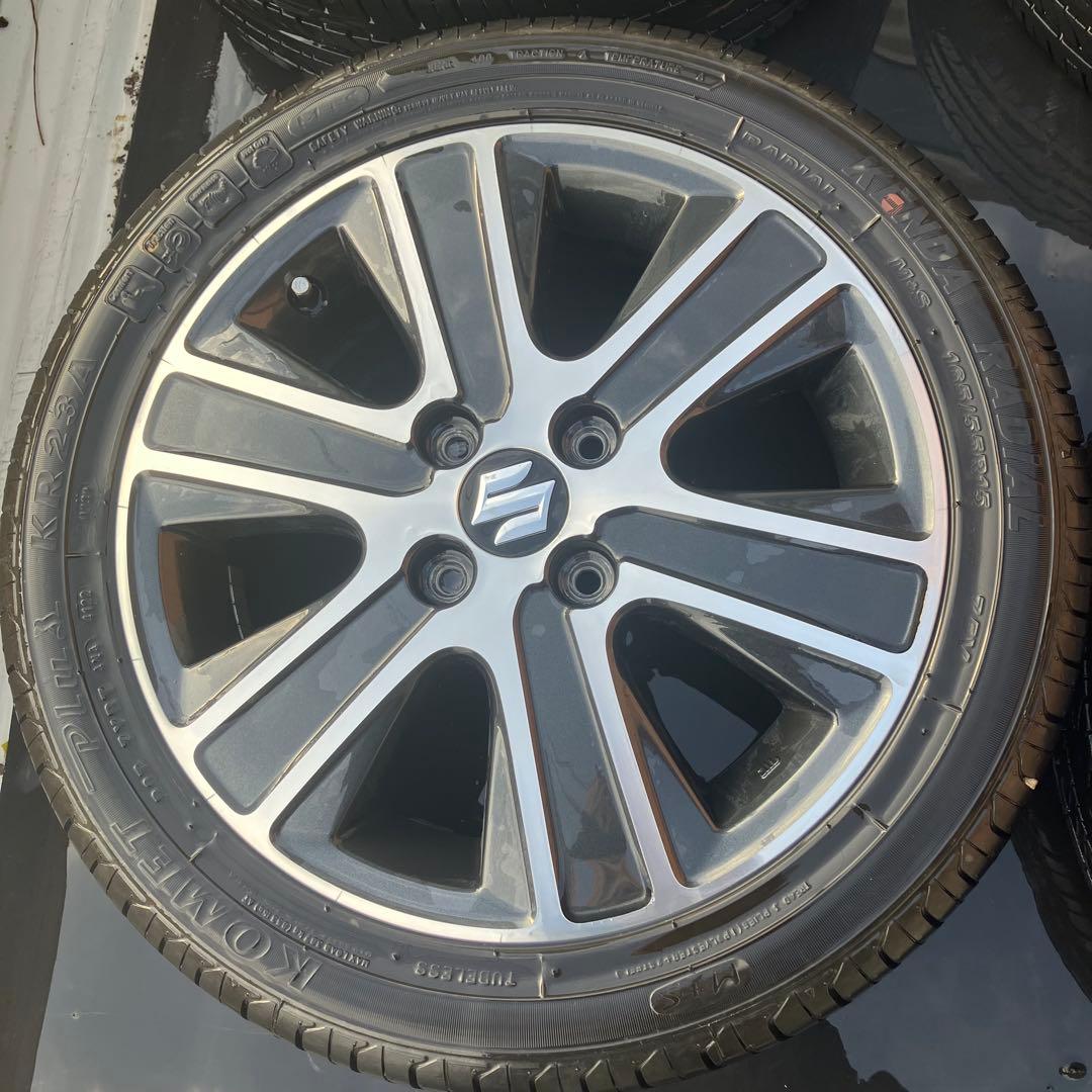 SUZUKI ワゴンRスティングレーMH55S純正ホイールKENDA KR23A