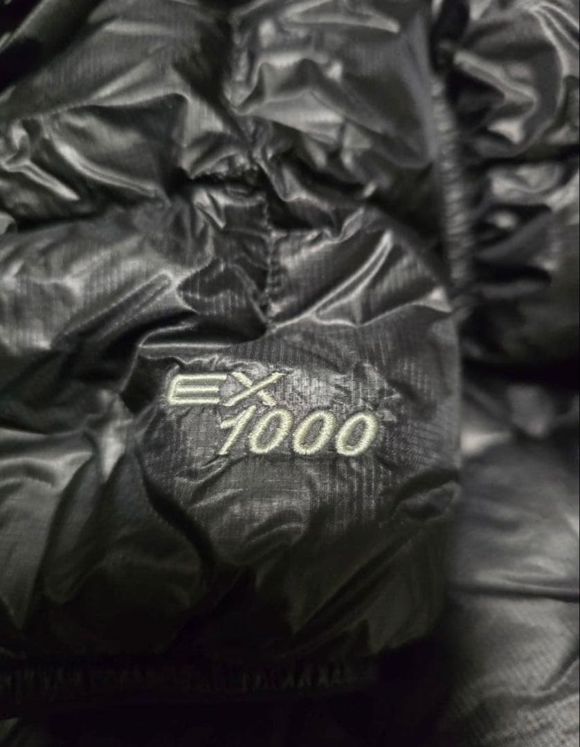 極美品モンベルプラズマ1000アルパインダウンパーカ Men'sMブラック