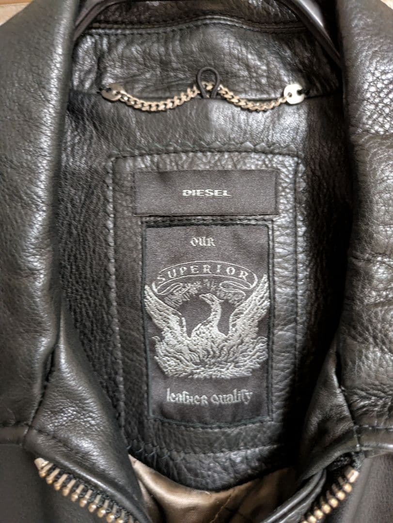 DIESEL 牛革 革ジャン レザージャケット