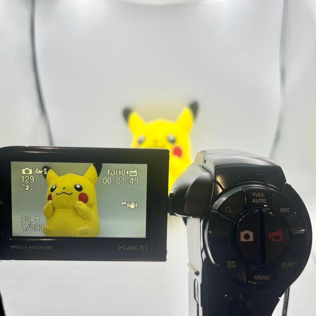 美品 SANYOサンヨー Xacti DMX-HD1000 デジタルビデオカメラ