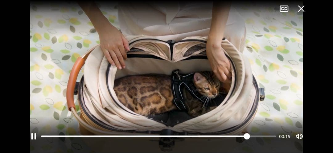 け*ー様 Angelpet ペットカート 分離型 360度回転前輪付き