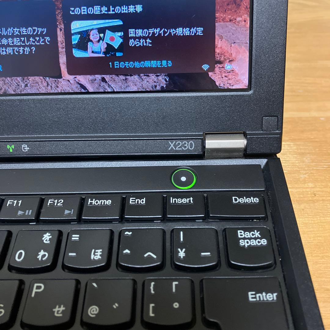 リンリン様用Lenovo ThinkPad x230 i5 SSD256GB