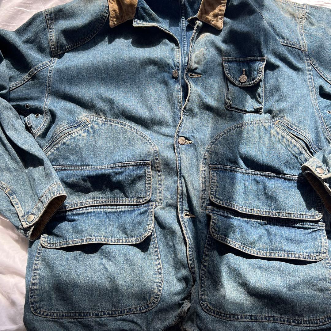スペシャル　三ツ星　初期　RRL カバーオール　ハンティング　ジャケット　90s