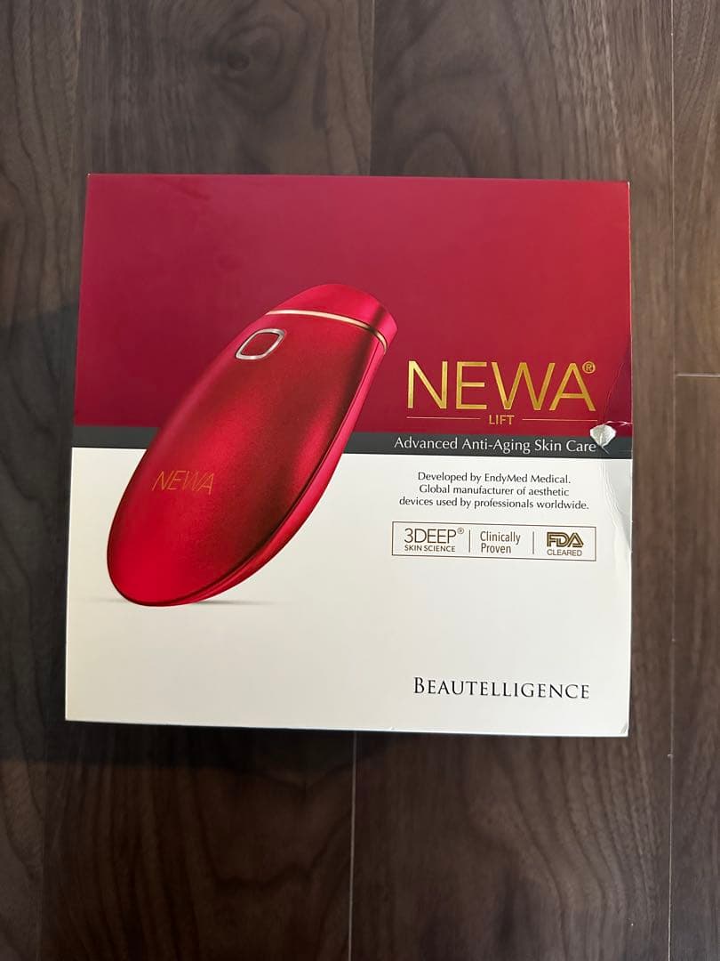 【動作確認済み・極美品】NEWA 美顔器セット レッド