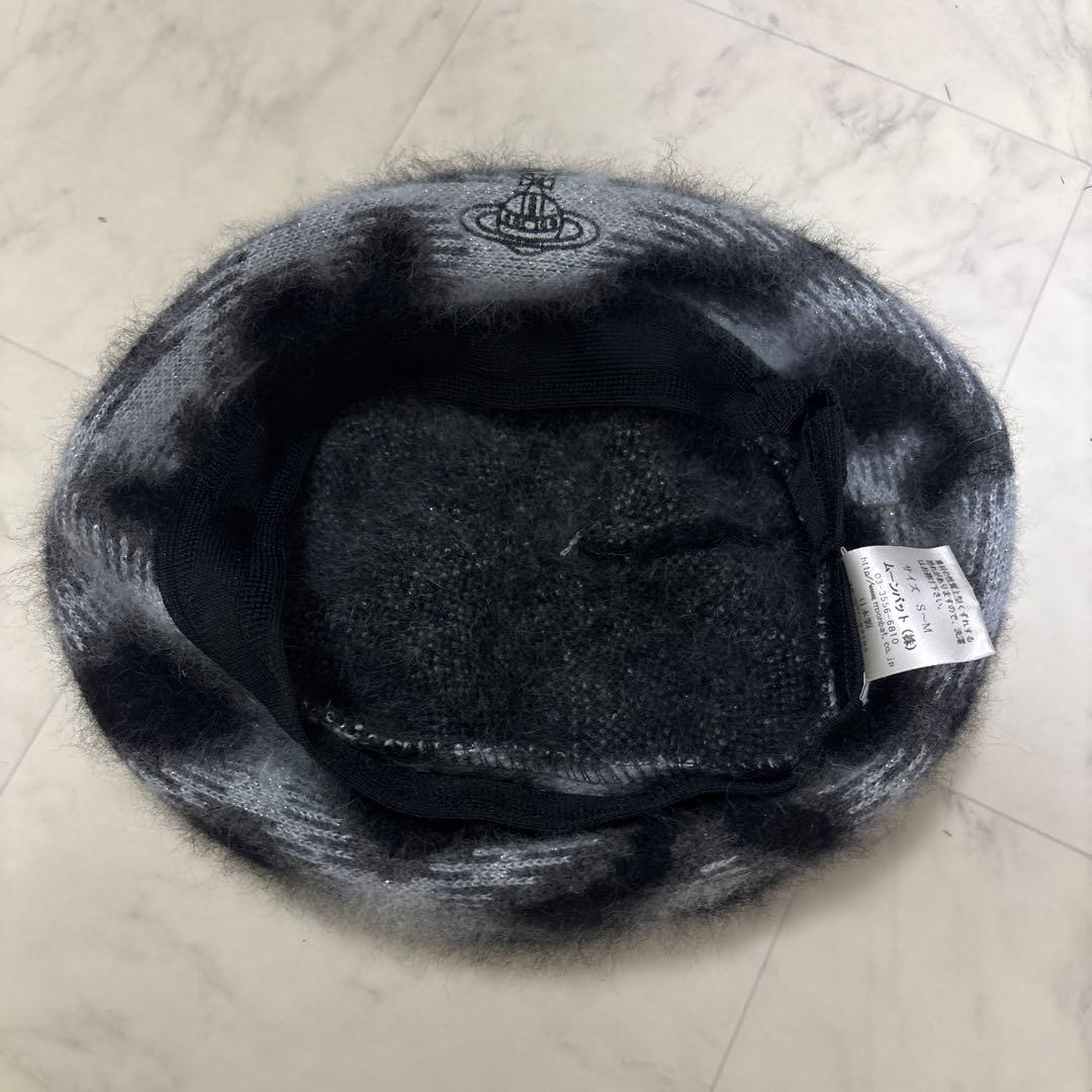 ヴィヴィアンウエストウッド レオパード ベレー帽