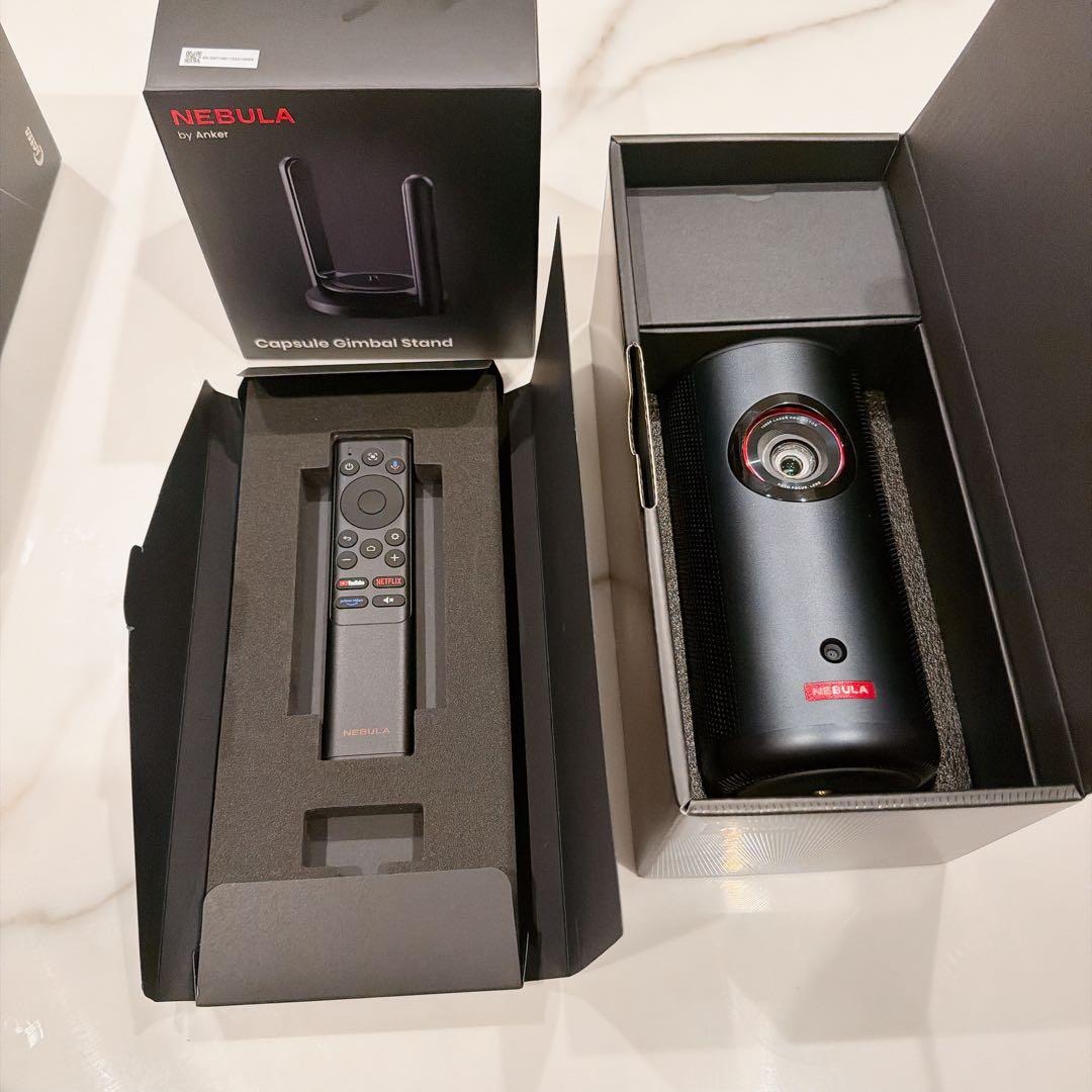 【美品】Anker Nebula Capsule 3 Laser別売りマウント付