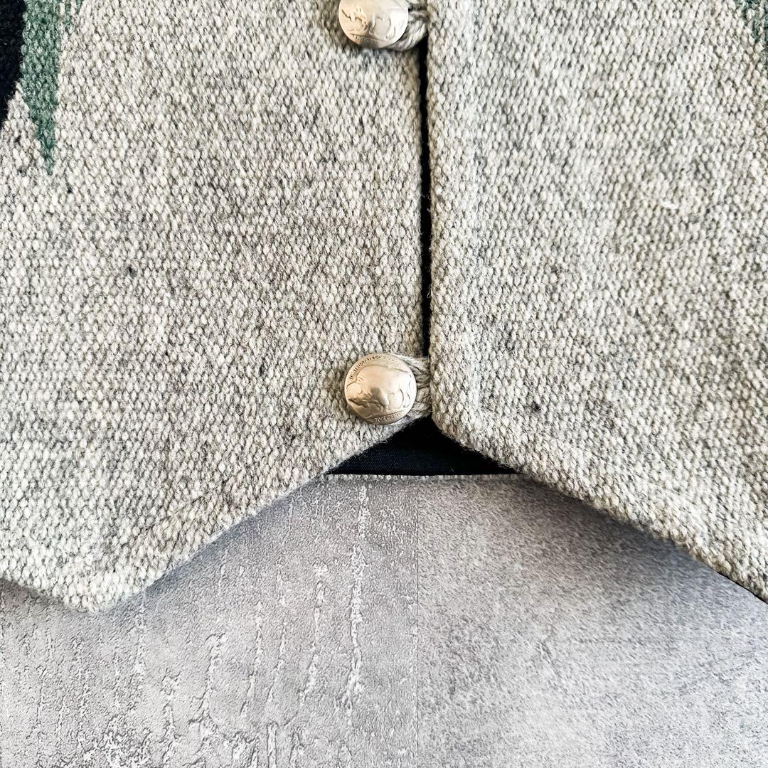 CENTINELA センチネラ USA製 グレー ウール チマヨベスト