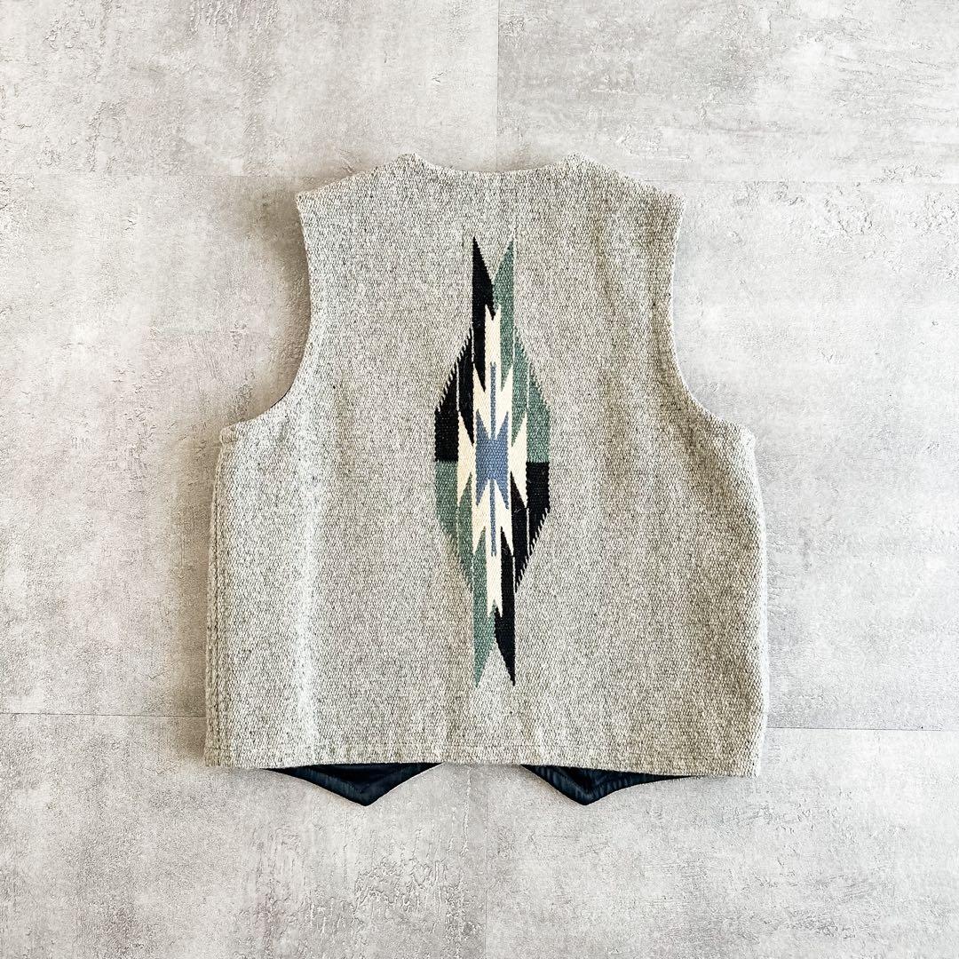 CENTINELA センチネラ USA製 グレー ウール チマヨベスト