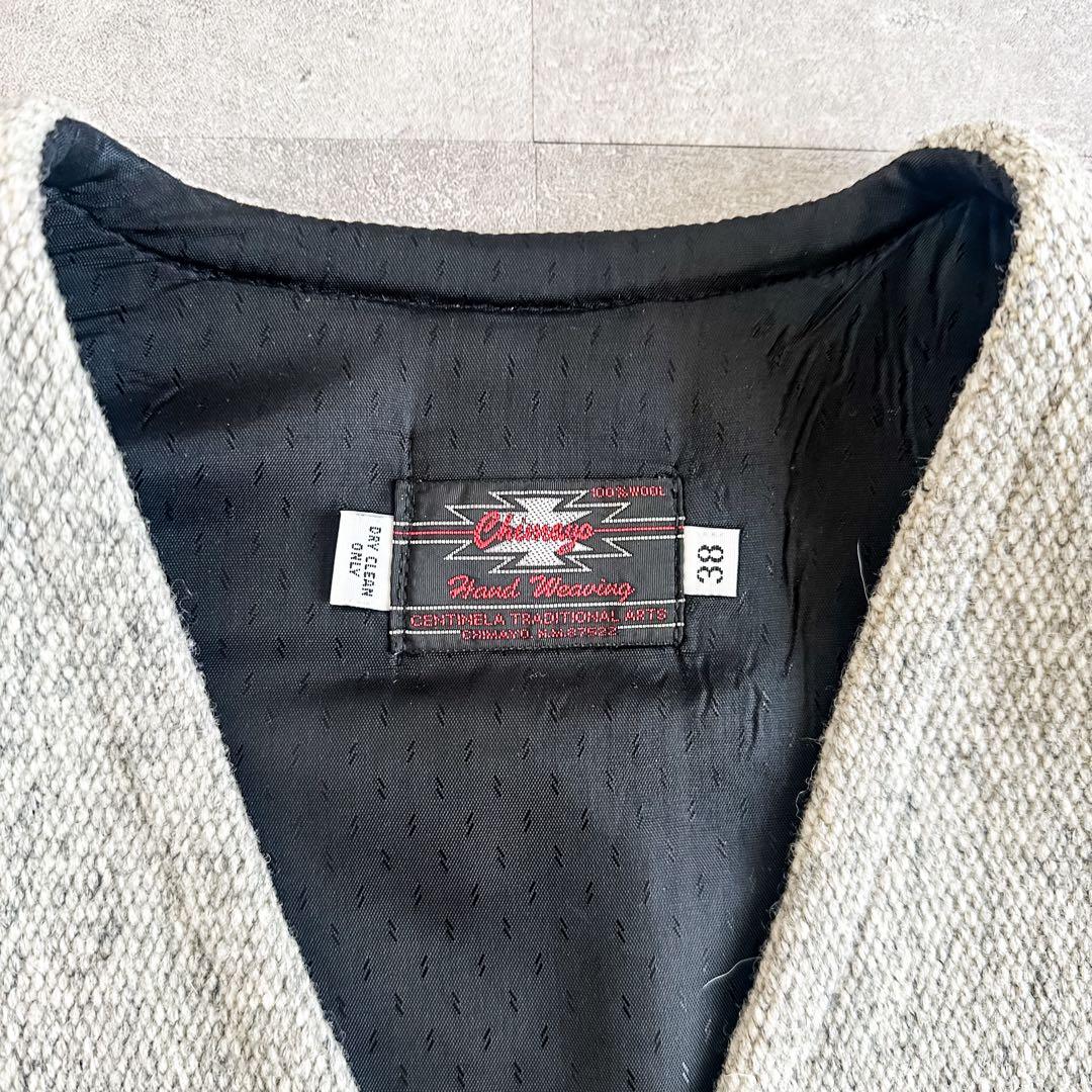 CENTINELA センチネラ USA製 グレー ウール チマヨベスト