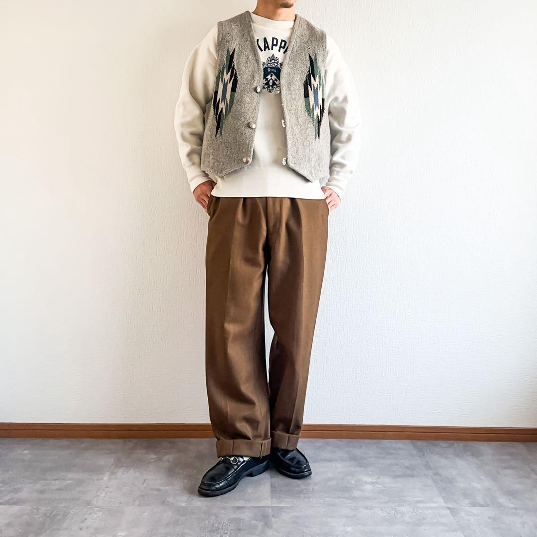 CENTINELA センチネラ USA製 グレー ウール チマヨベスト