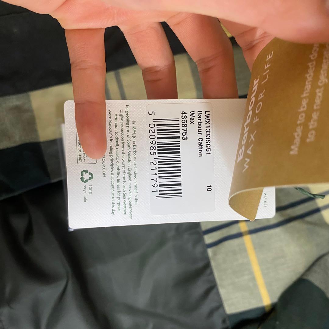 Barbour UK10 スペイ　LWX1333