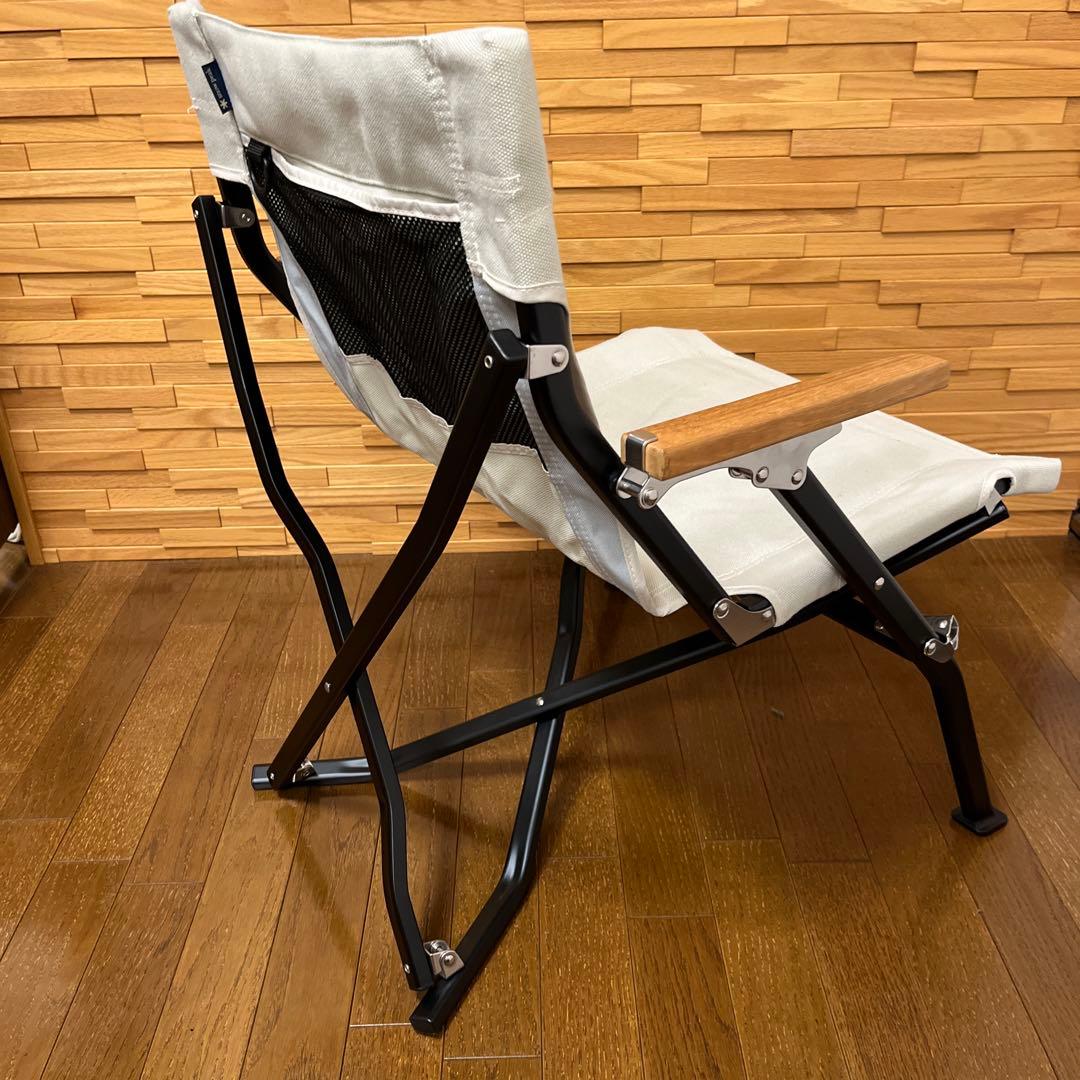  peak ローチェア ショート アイボリー②