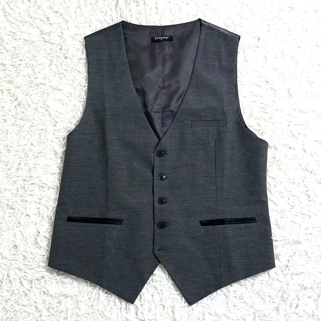 ✨未使用級✨　３P　２パンツ　WASHABLE　170　L　ストライプ　グレー