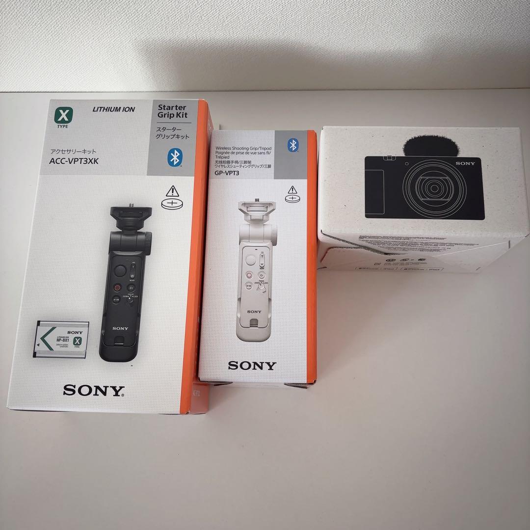 新品 SONY ZV-1Ⅱ ZV-1M2 デジタルカメラ 白vlogcam