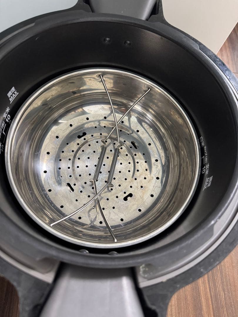 圧力調理機能付き電気圧力鍋 Cook4me Express。 T-fal 黒