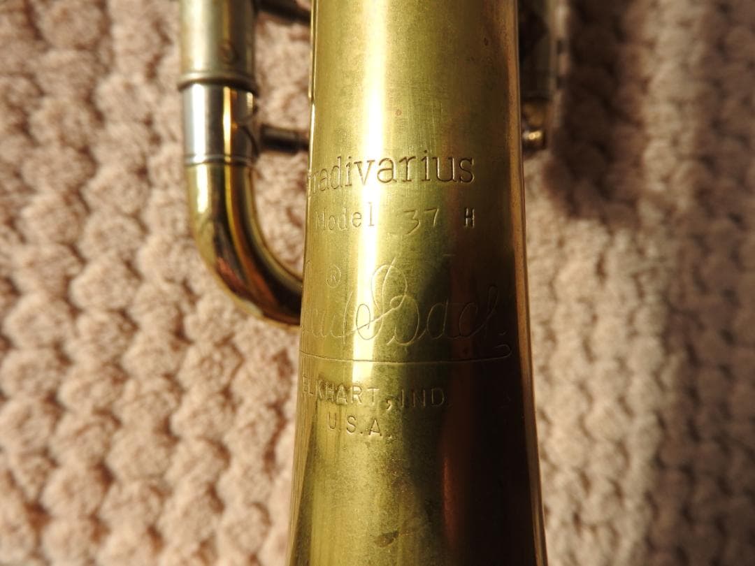 Bach トランペット 180ML 37ヘビーベル