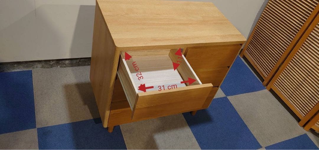 東京都23区送料込 ◆ 木製チェスト(TP04712)