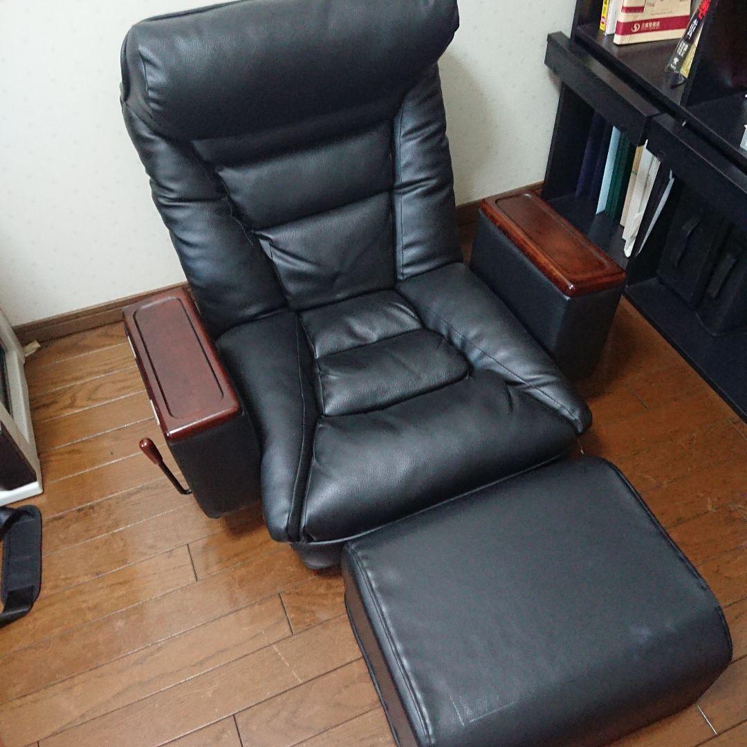 ☆オットマン付き☆リクライニングソファー