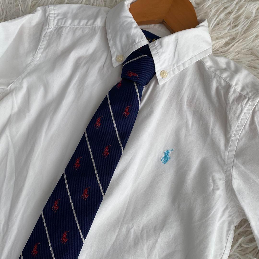 美品　ラルフローレン　4点セット　フォーマル　120スーツ　紺ブレ　ネクタイ