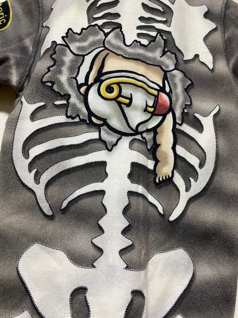 正規 レア ヒスミニ hysteric スカル リバーシブル カバーオール 70