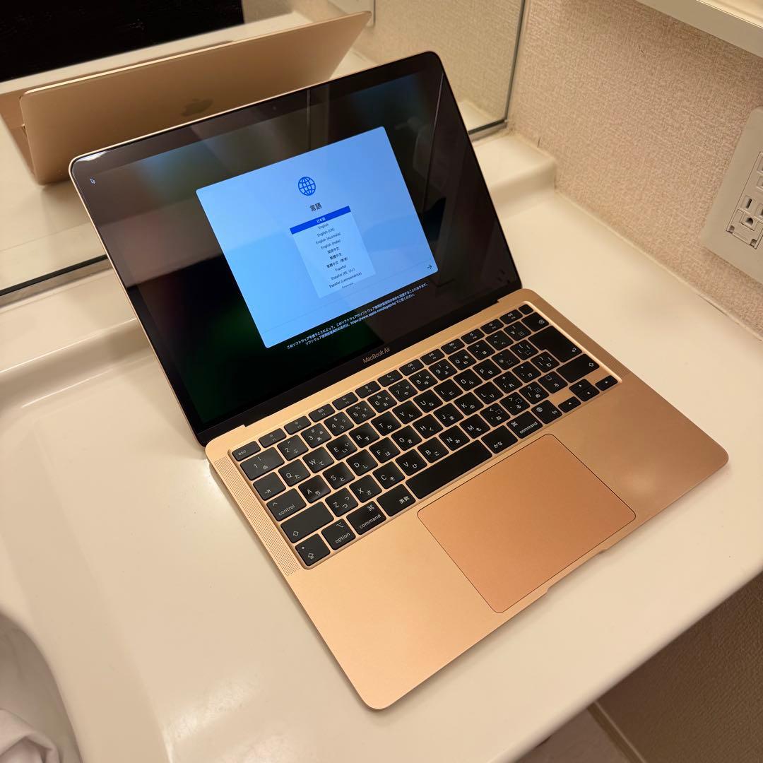 【美品】MacBook Air M1 8GB 256GB SSD ローズゴールド