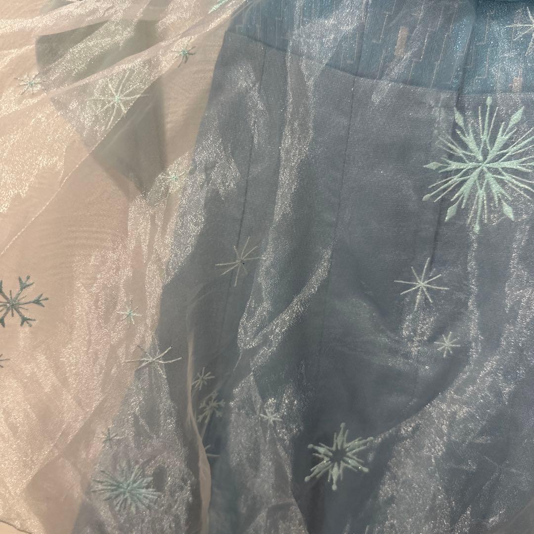 アナと雪の女王　エルサ　ビビディバビディブティック　ドレス　100