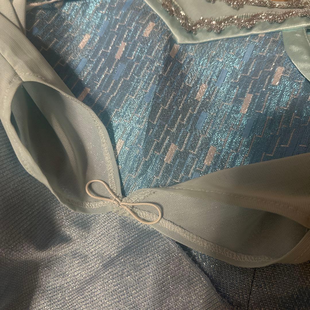 アナと雪の女王　エルサ　ビビディバビディブティック　ドレス　100