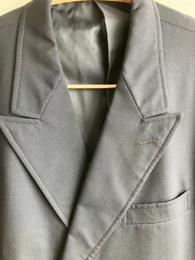 J.PRESS ２代目タグ ダブル 紺ブレ 金ボタン ウール 175