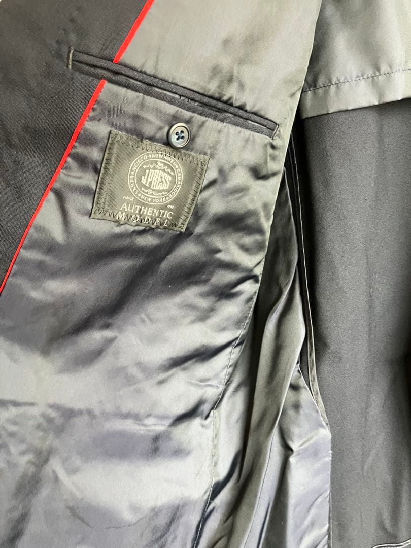 J.PRESS ２代目タグ ダブル 紺ブレ 金ボタン ウール 175