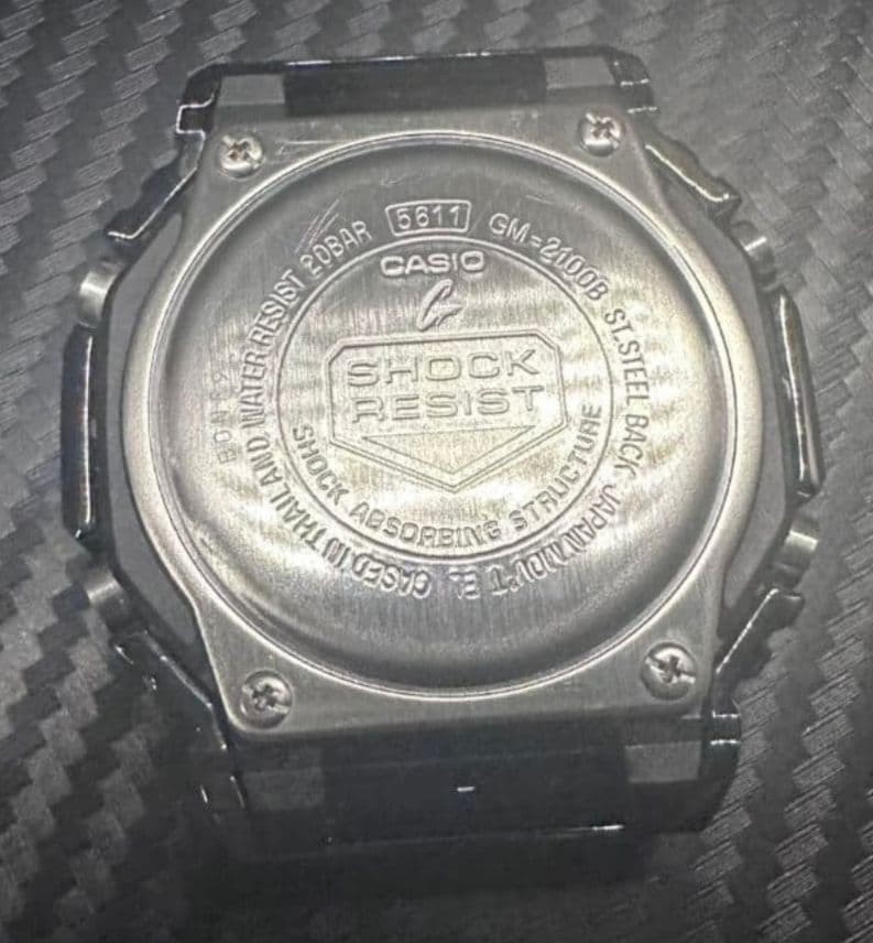 CASIO　G-SHOCK　メタルカシオーク　GM-2100B-4AJ