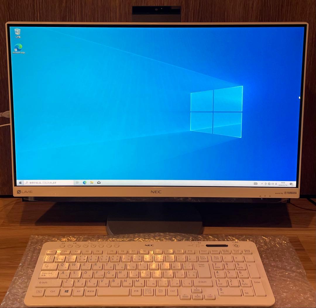 Windowsデスクトップ NEC DA770 i7-7500U 8GB 3TB HHD Blu/Ray