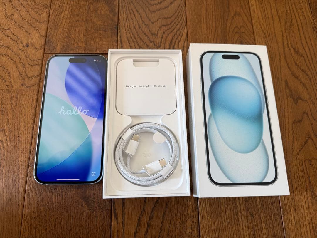 Apple iPhone 15ホワイト 本体 256GB SIMフリー