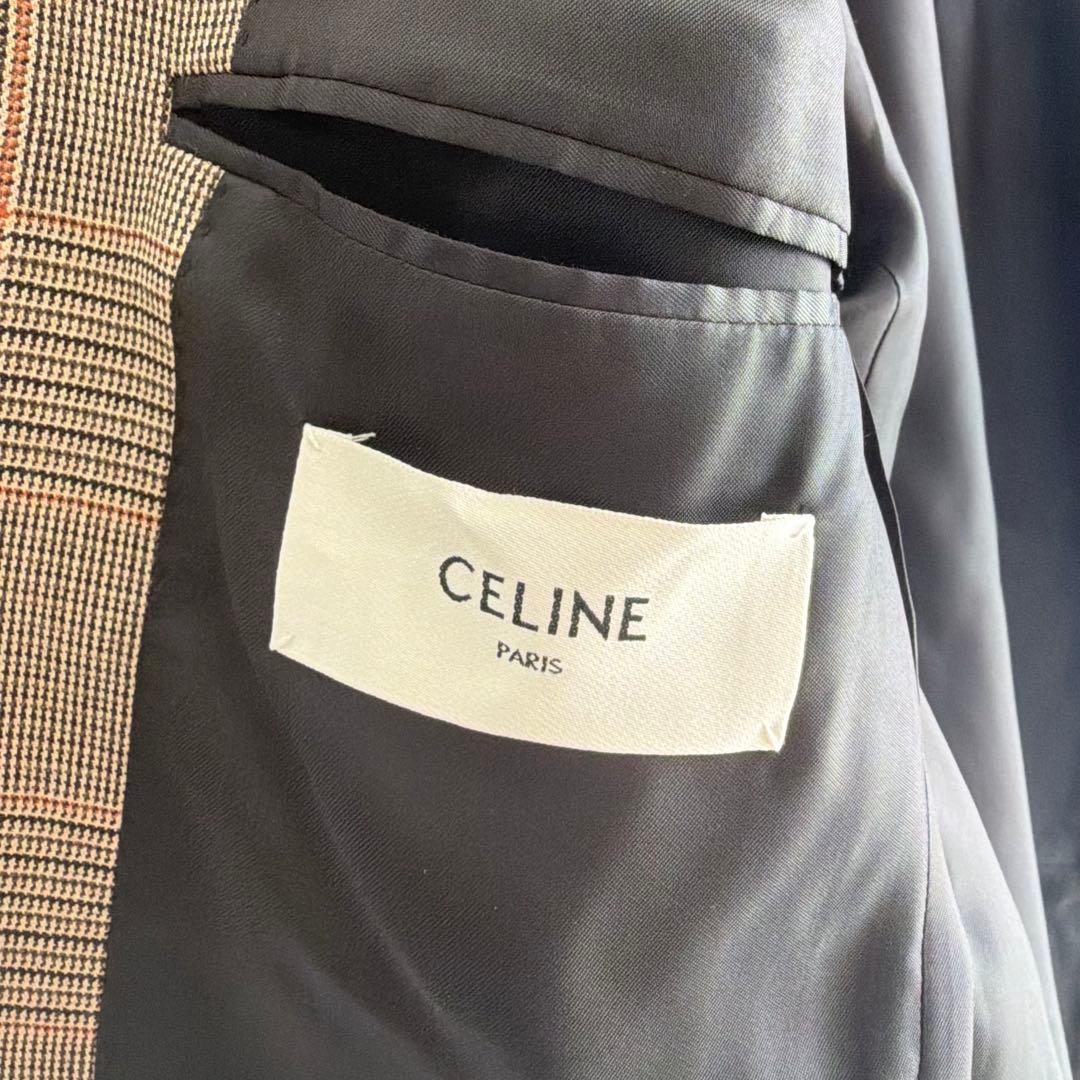 【未使用級✨】CELINE 　テーラードジャケット　エディ　36 ハンガー付き