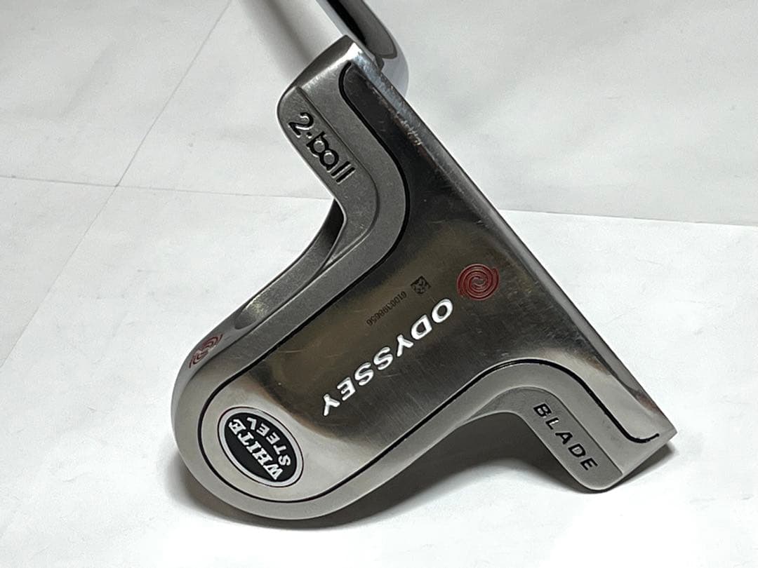 ゴルフ パター 左 レフティ オデッセイ ホワイト 2Ball BLADE 良品