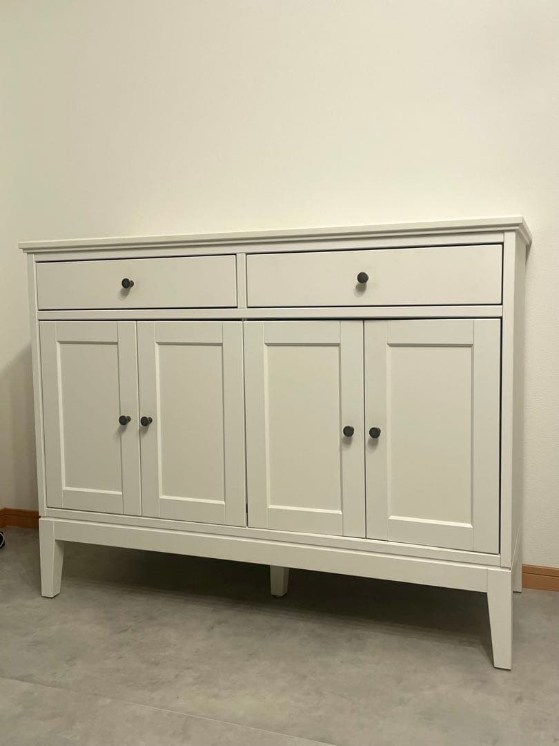 ＊き　＊IKEA イダネス　サイドボード　ホワイト