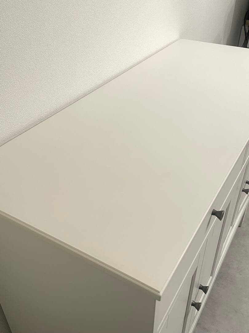 ＊き　＊IKEA イダネス　サイドボード　ホワイト