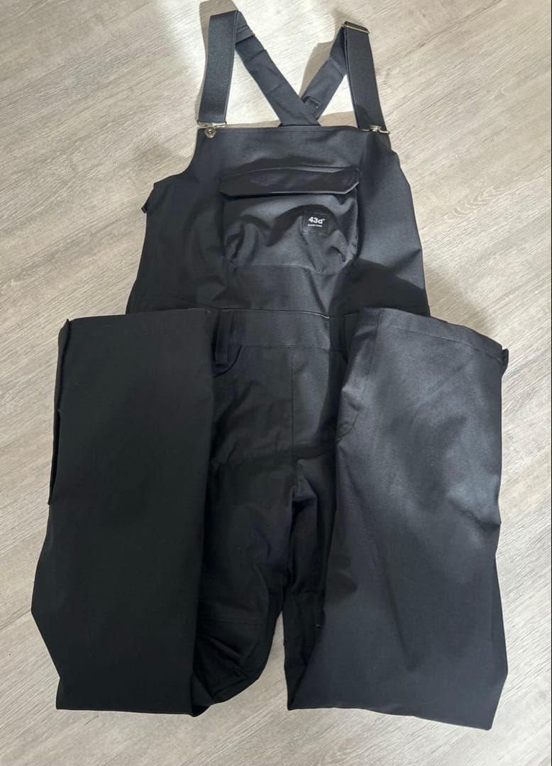 43DEGREES スノーボードウェア 上下セット ジャケット ビブパンツ