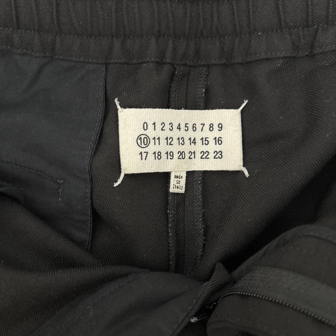 メゾンマルジェラ　Maison Margiela スラックス　ブラック