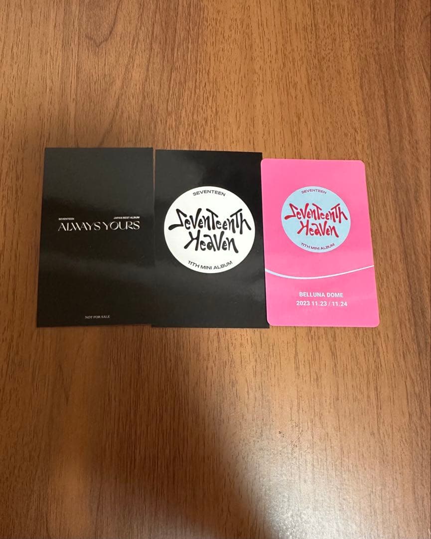 seventeen ジュン FOLLOW AY&SH フォトカード 会場限定