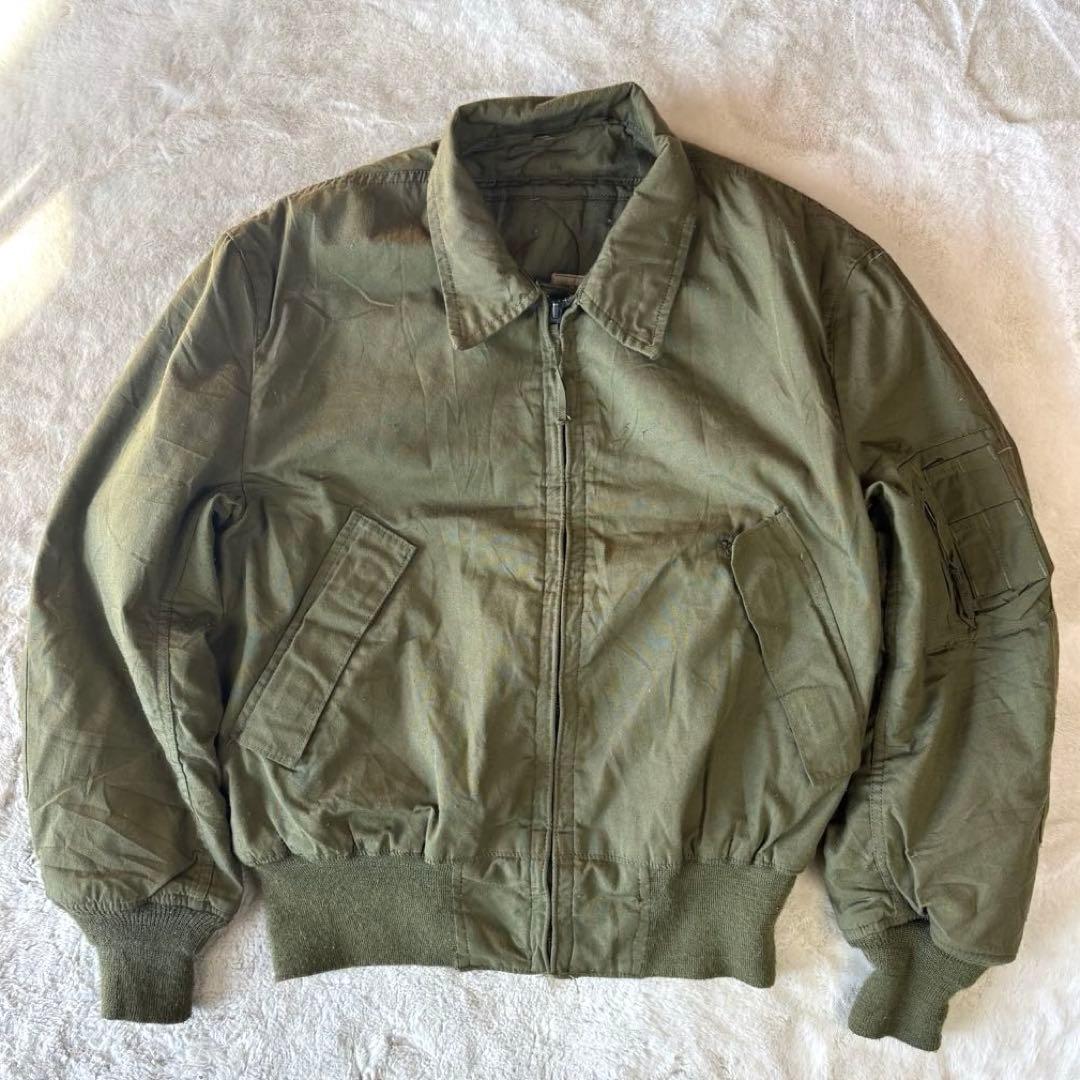 80s 米軍実物　￼タンカース　ミリタリー￼ジャケット￼ L 短丈　USA軍