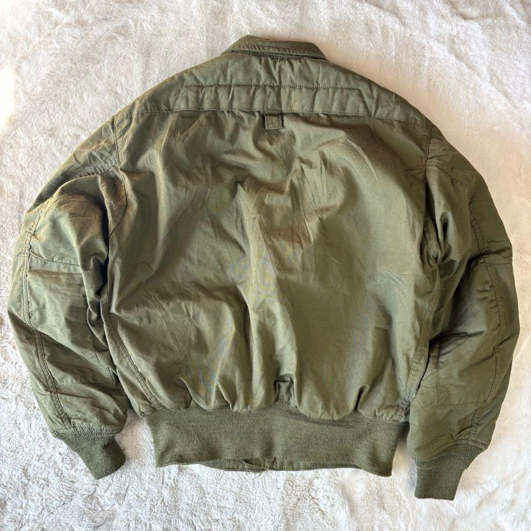 80s 米軍実物　￼タンカース　ミリタリー￼ジャケット￼ L 短丈　USA軍