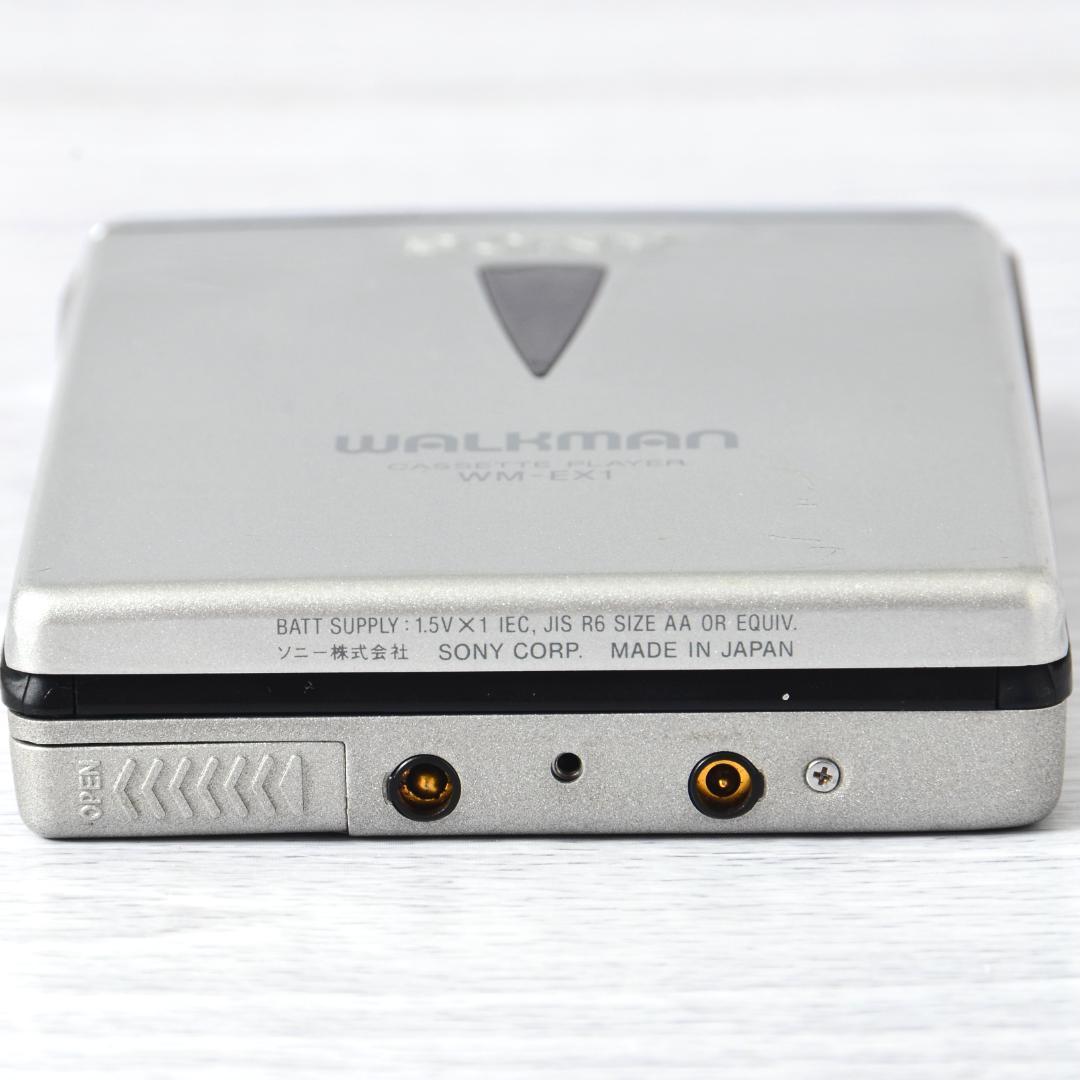 SONY WALKMAN WM-EX1 カセットウォークマン シルバー リモコン