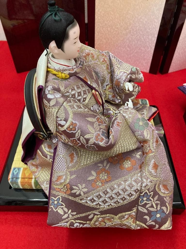 C7−1 雛人形親王のみ　人形のみ　小十番親王サイズ　ひな祭り人形　ひな人形
