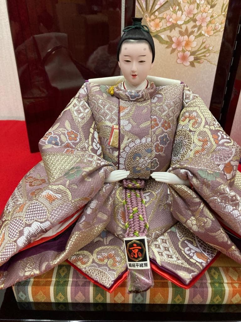 C7−1 雛人形親王のみ　人形のみ　小十番親王サイズ　ひな祭り人形　ひな人形